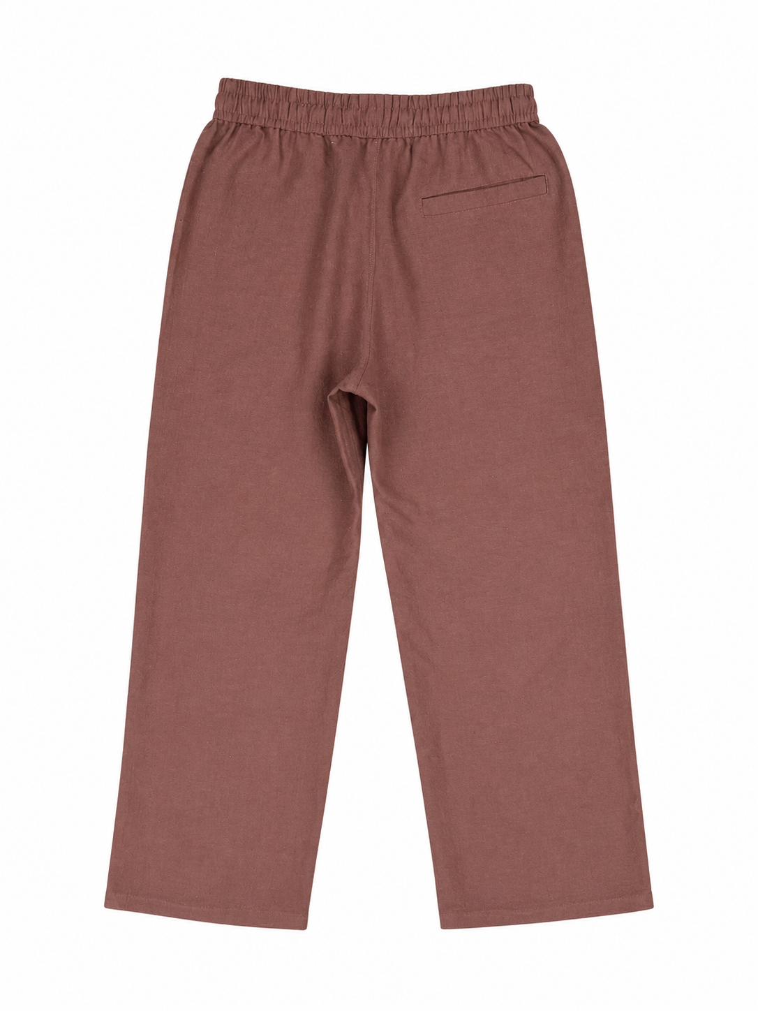 Flamingo  Pink Linen Pants 