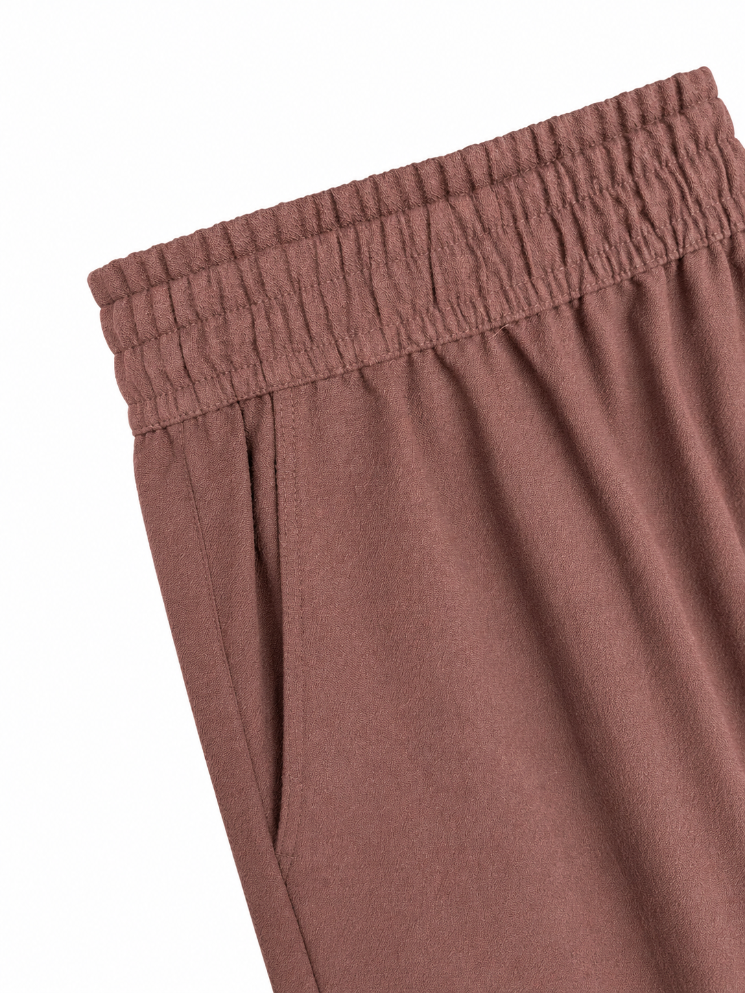 Flamingo  Pink Linen Pants 