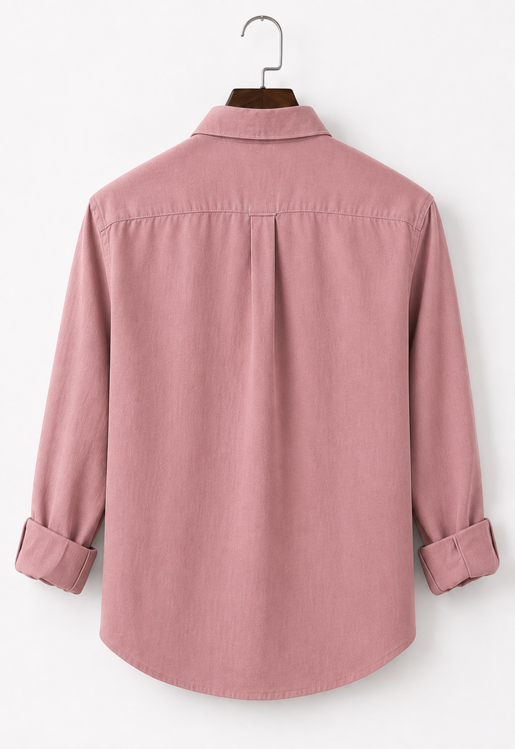 Lilen Men's Flamingo Pink Casual Shirt