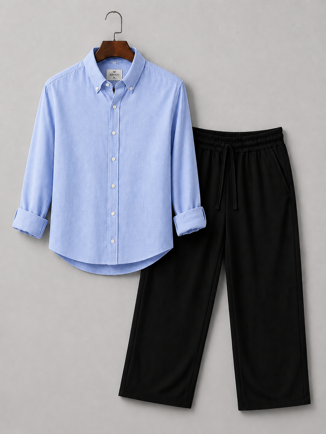 Casual Linen Shirt and Pant Set