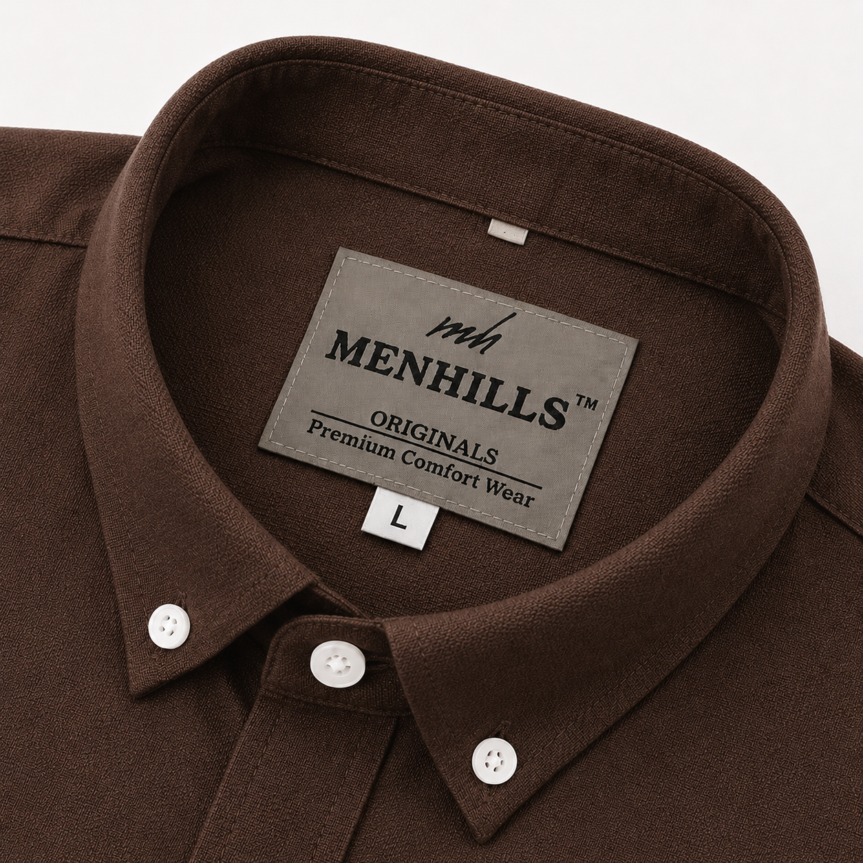 Classic Brown Linen Shirt