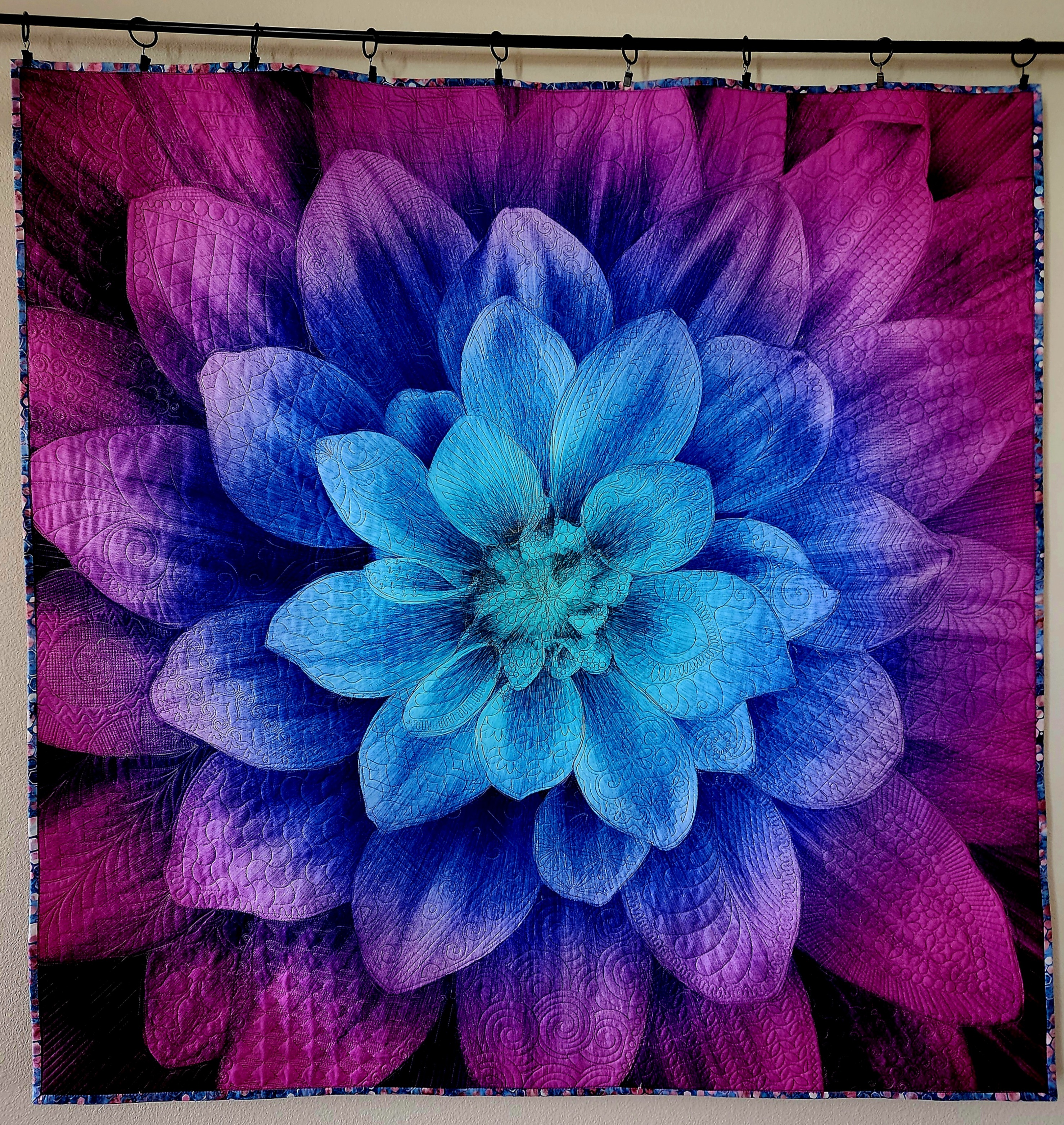 Aurora Dream Big Quilted Wall Hanging