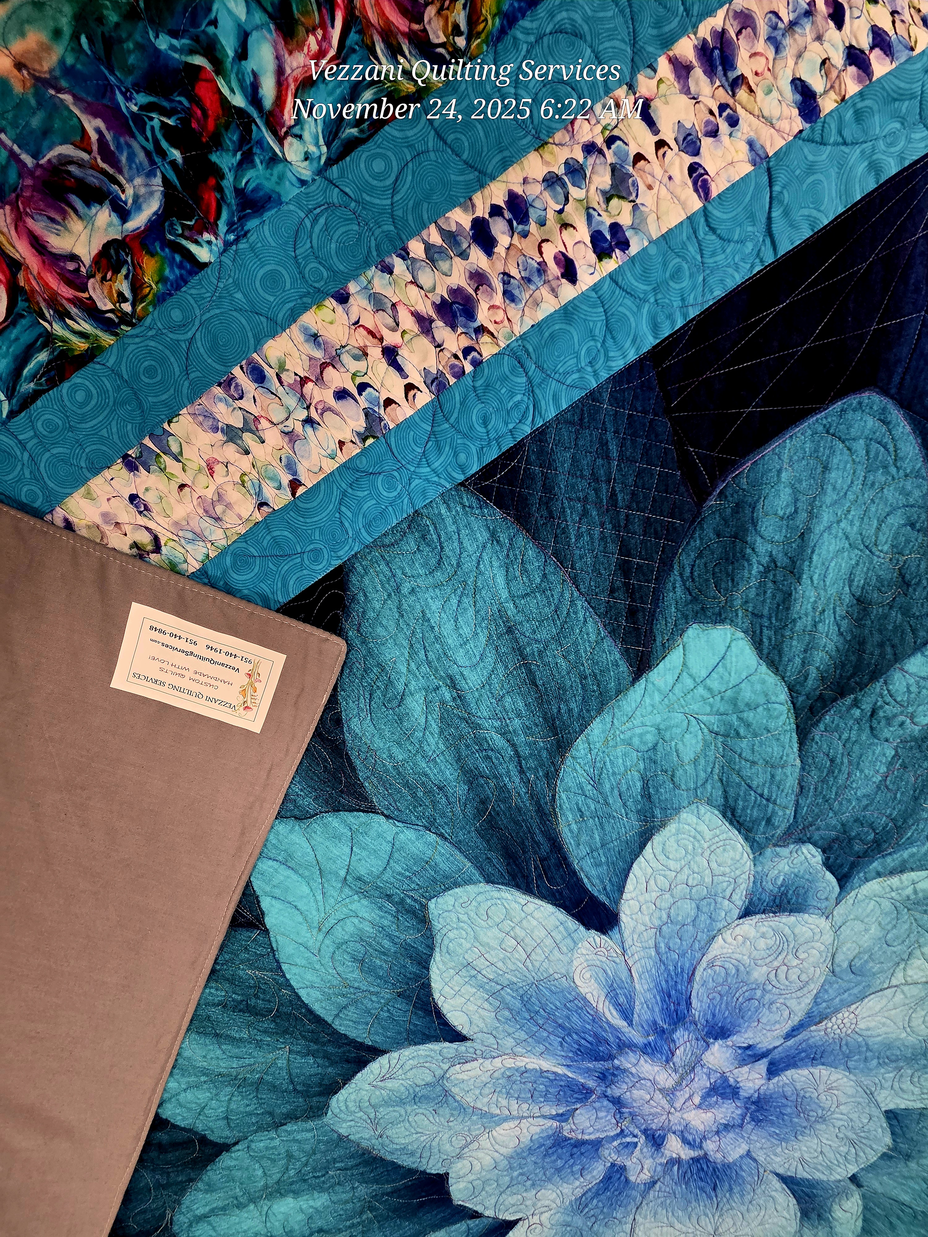 Dream Big Teal Quilt