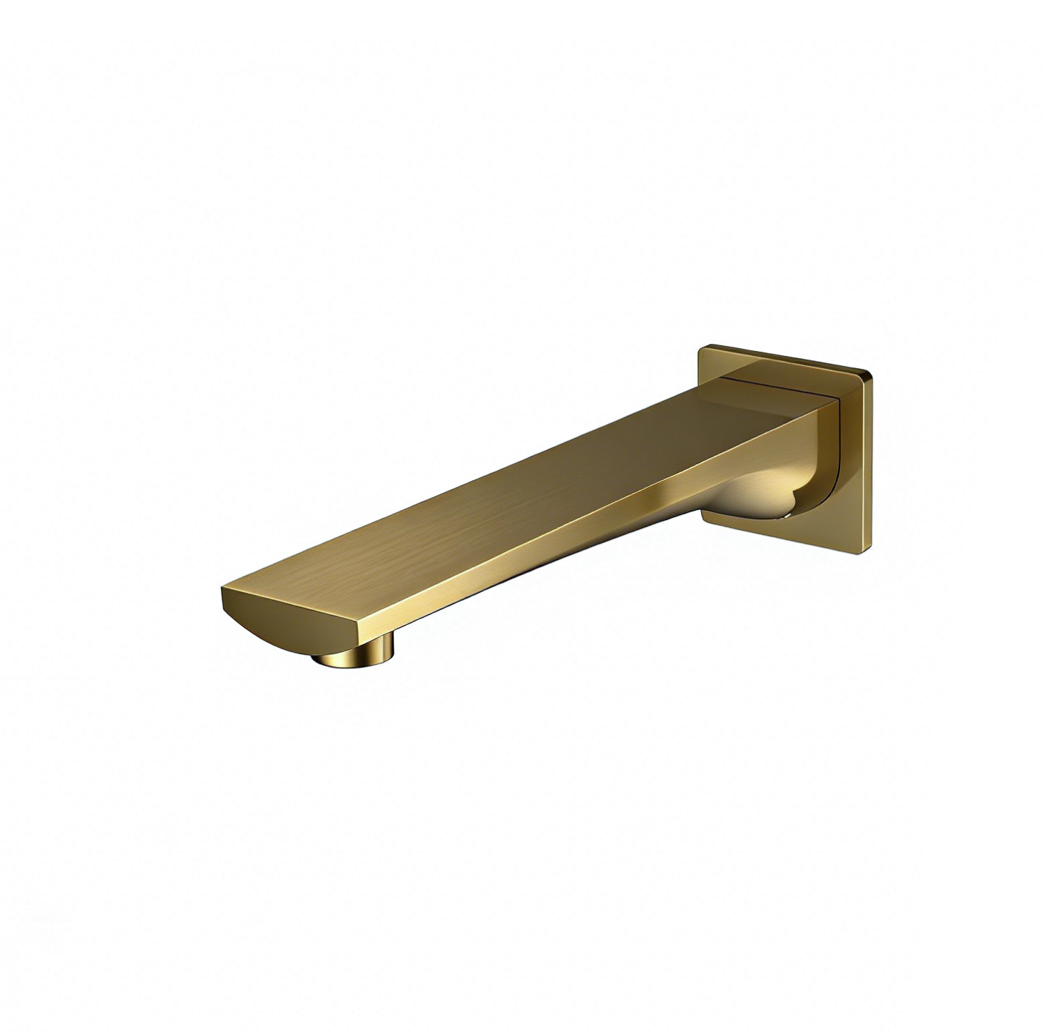 Gold Wall Mount Bath Spout