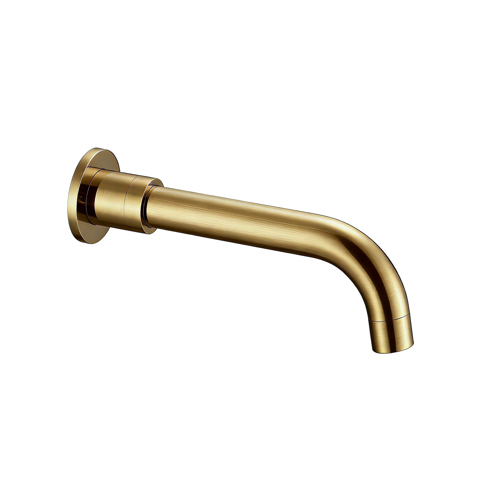 Gold Wall-Mount Faucet