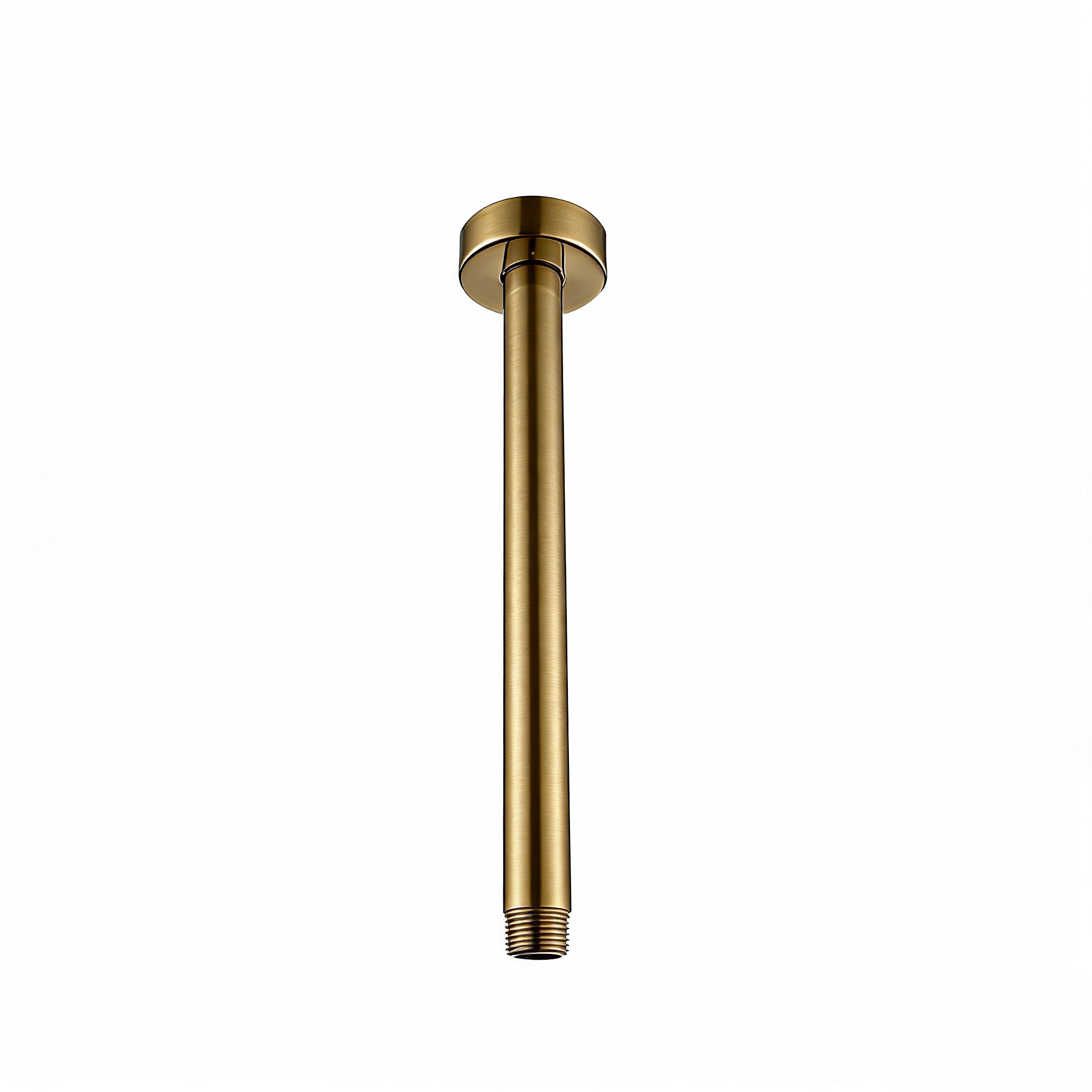 Brushed Gold Ceiling Shower Arm