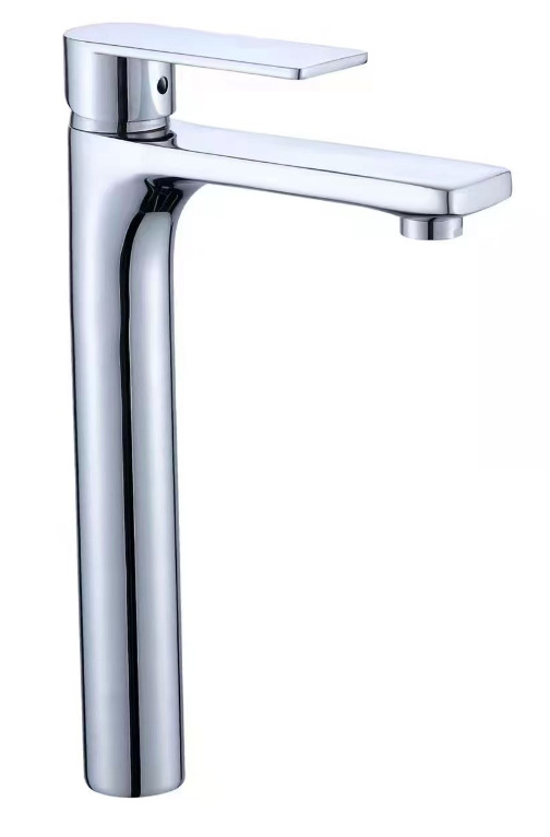 Tall Chrome Bathroom Faucet