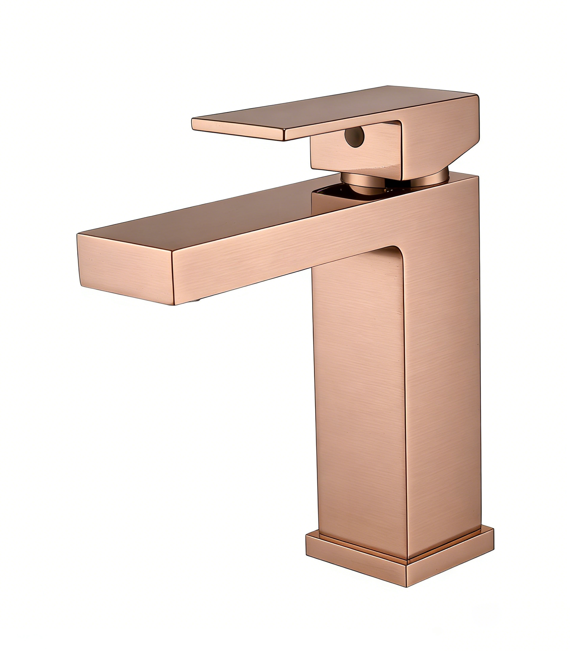 Rose Gold Modern Bathroom Faucet