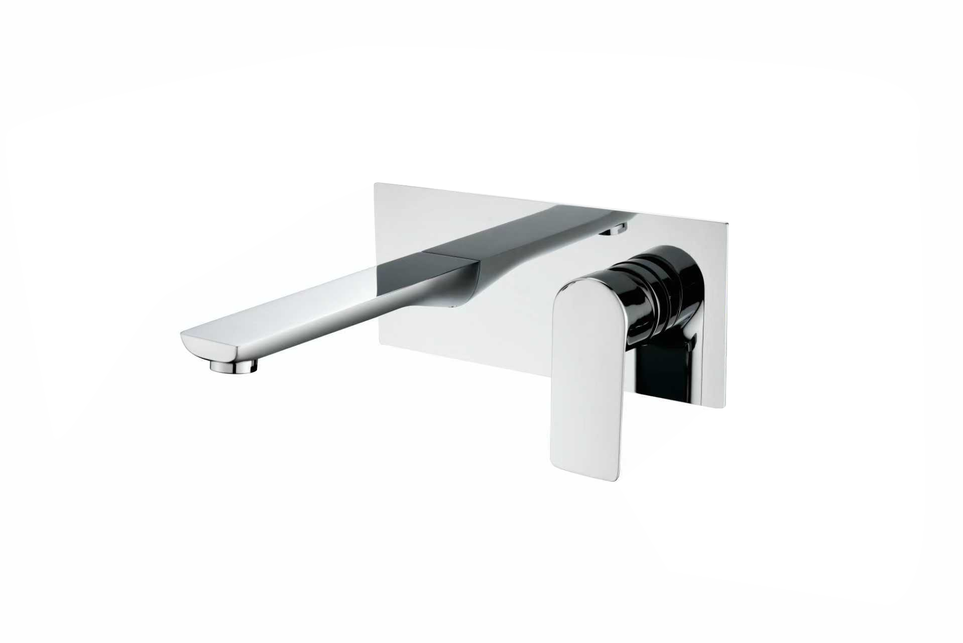 Wall-Mounted Bathroom Faucet