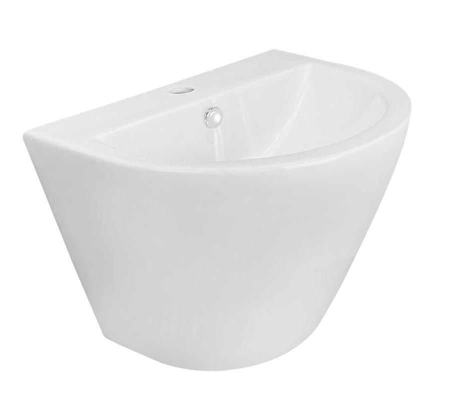Modern Ceramic Wall-Hung Wash Basin