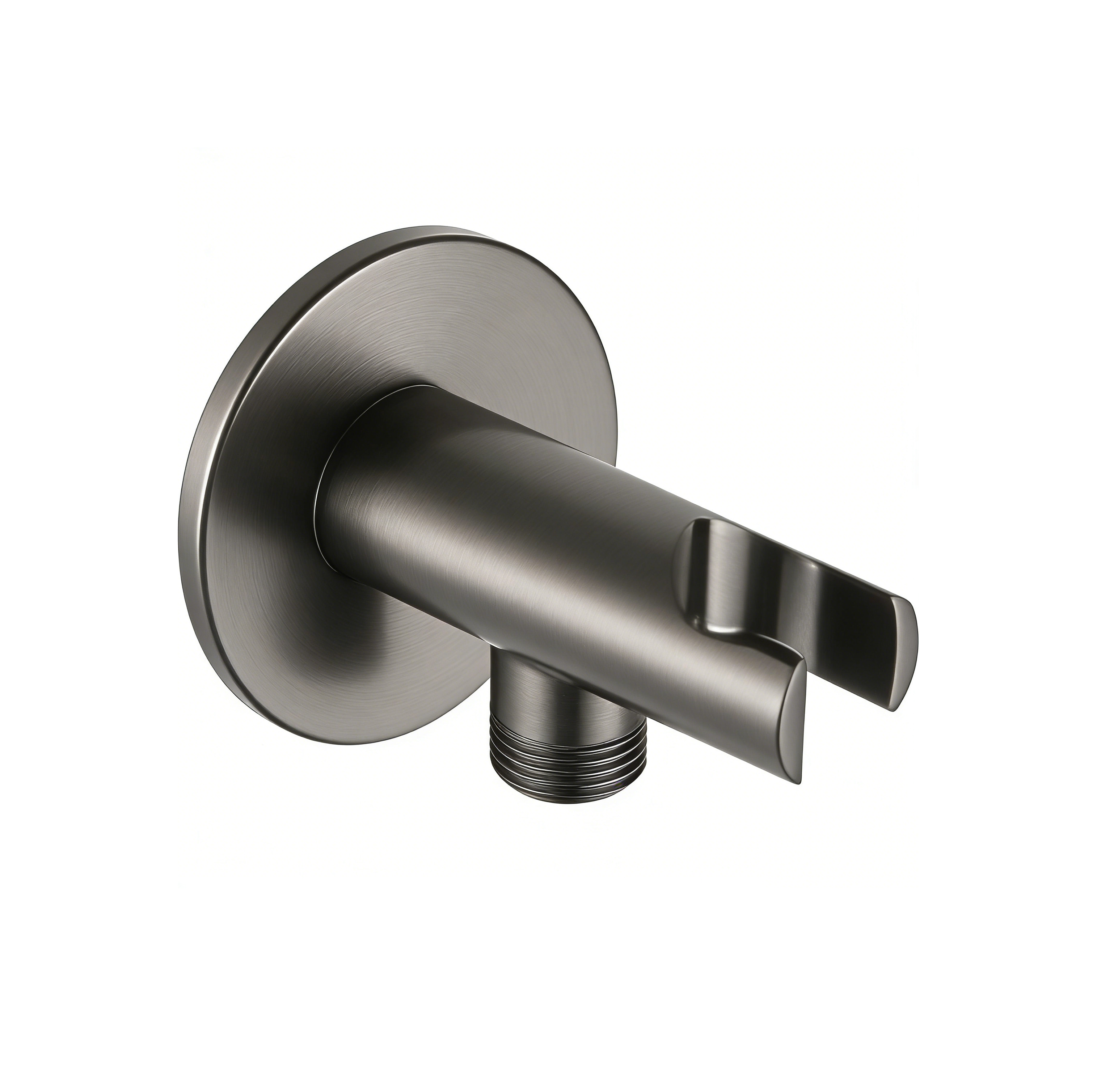 Brushed Nickel Shower Arm Bracket