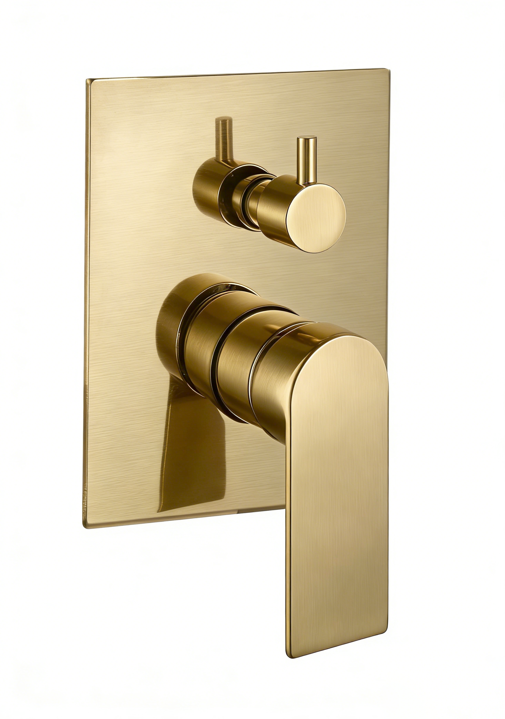 Brushed Gold Shower Mixer