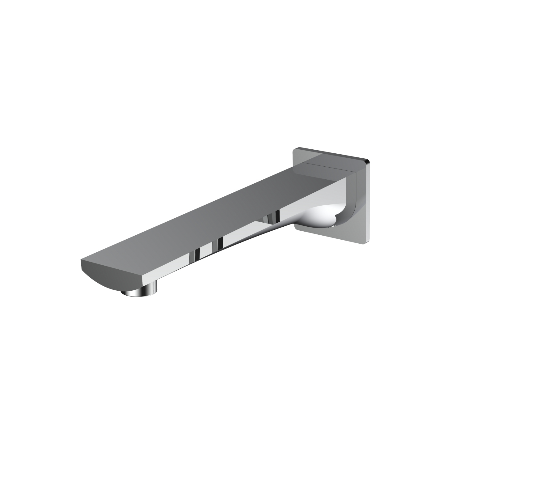 Modern Wall-Mount Faucet Spout