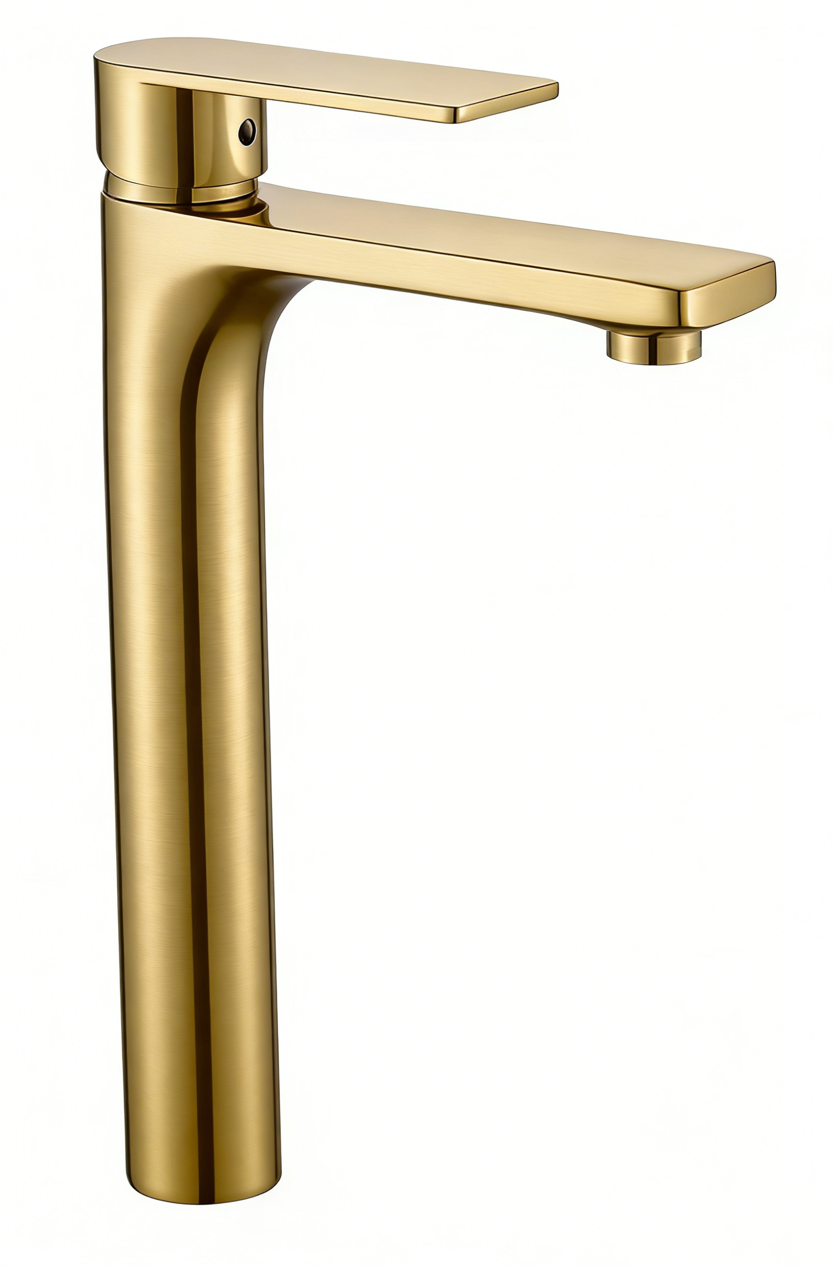 Gold Tall Basin Mixer Tap
