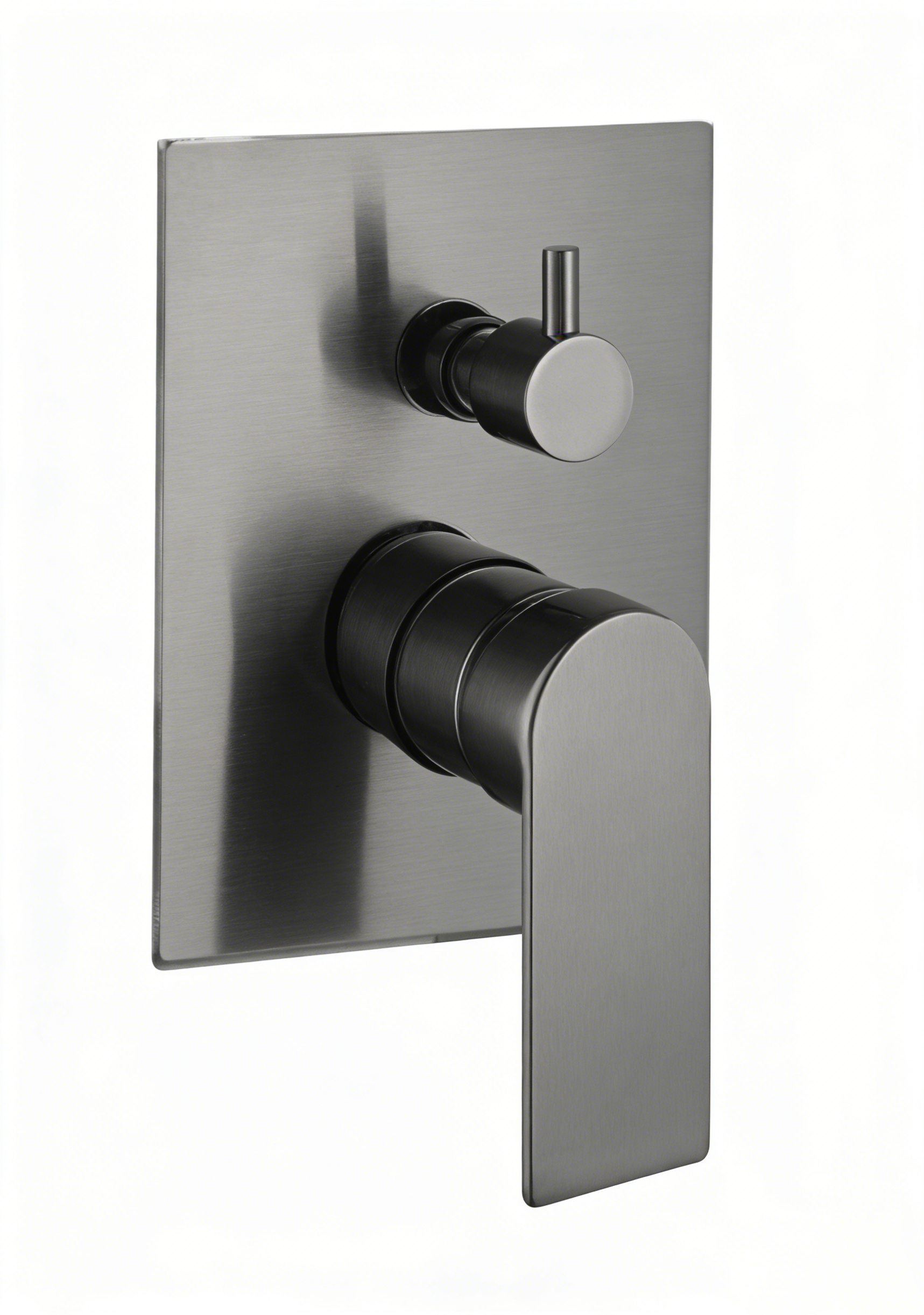 Brushed Steel Shower Mixer