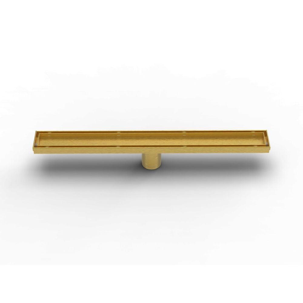 Gold Linear Shower Drain