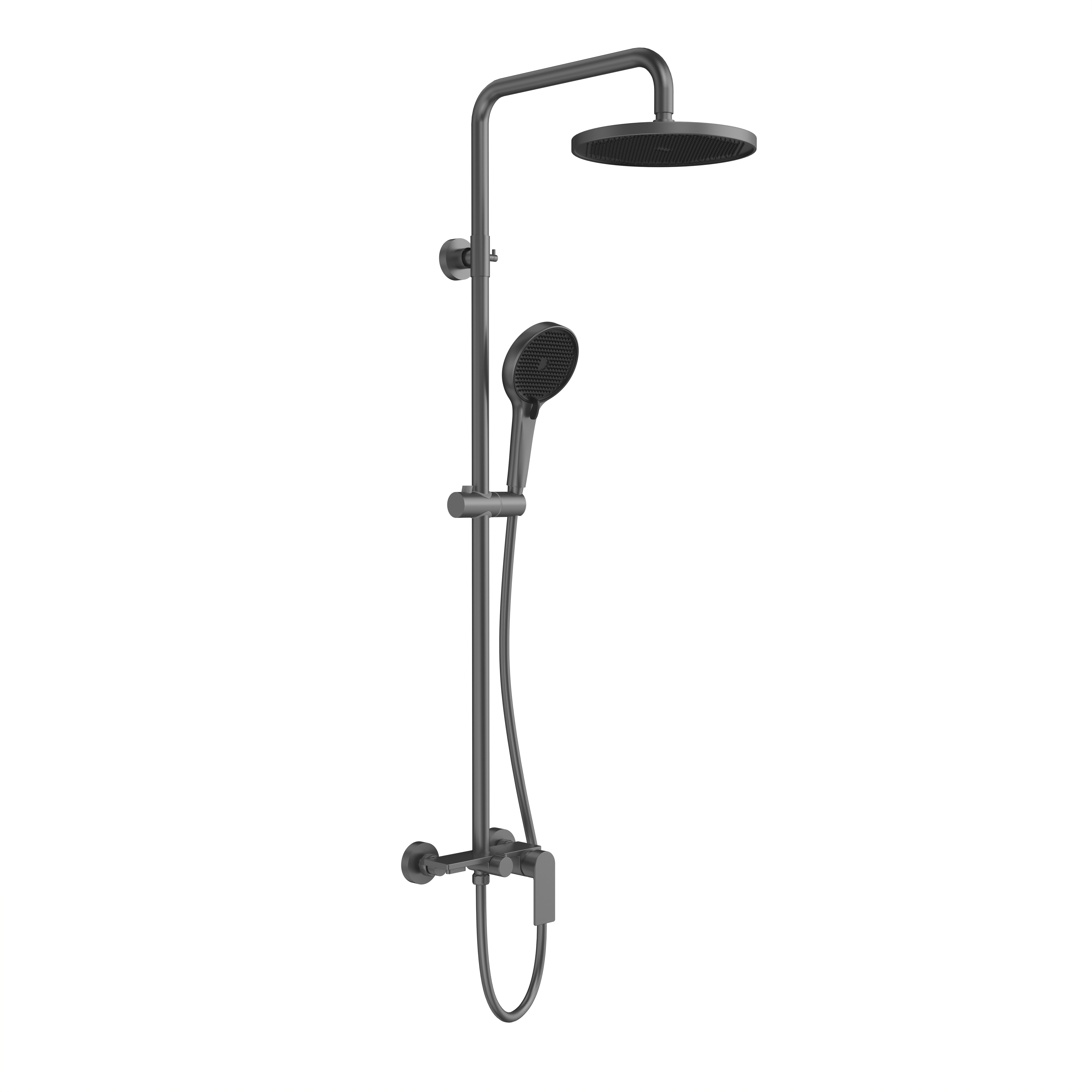 Matte Black Shower System