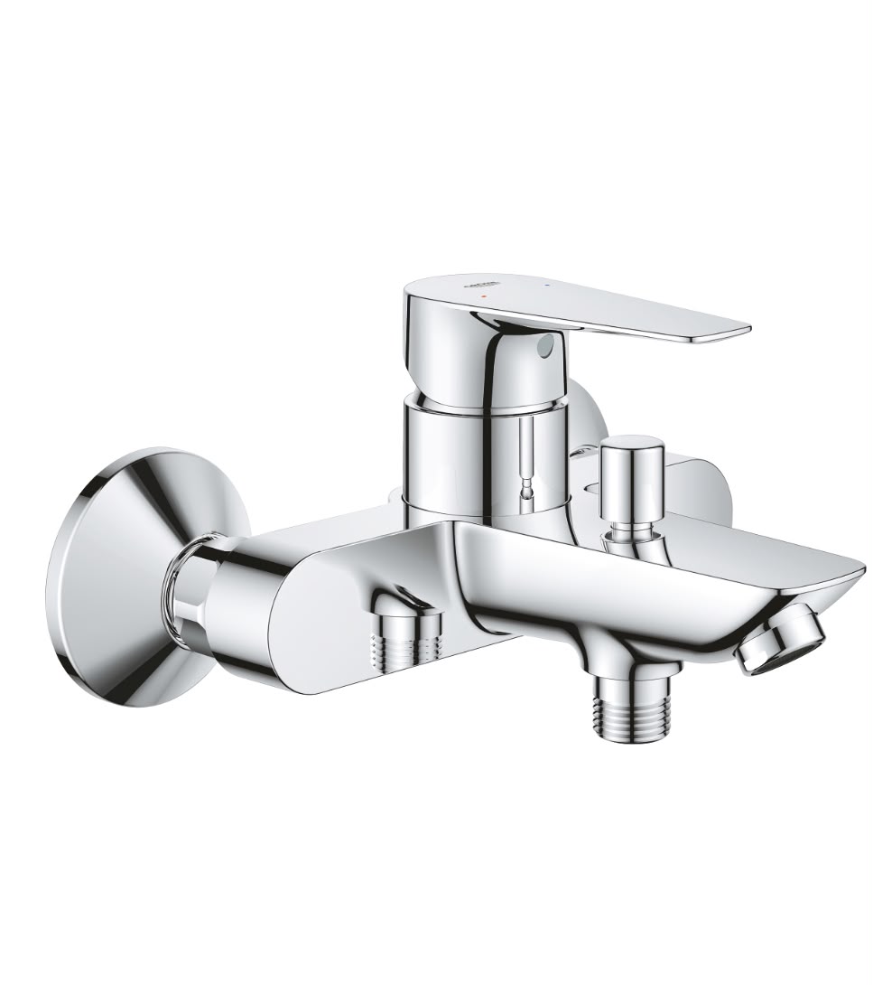 Grohe - Bau edge  SL bath mixer 