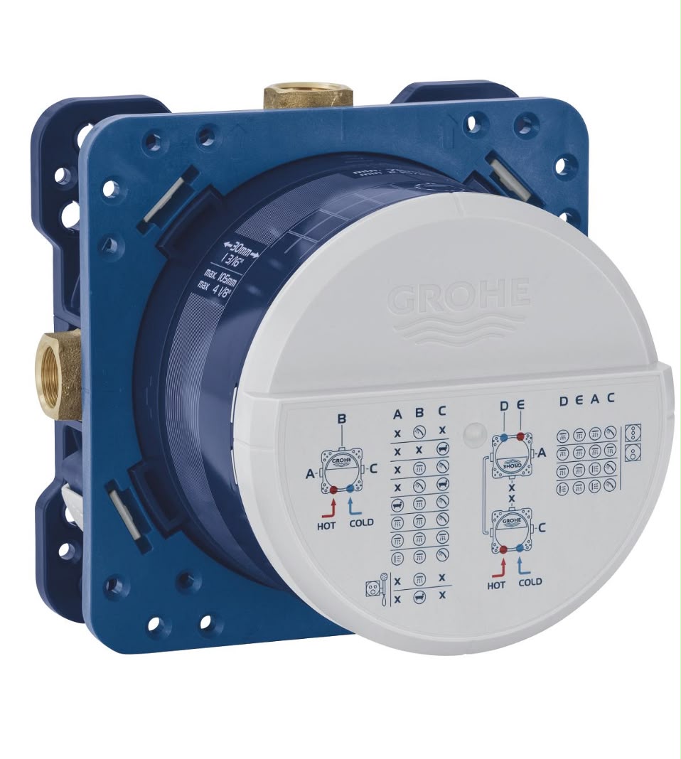 GROHE | Rapido SmartBox Universal rough-in box, 1/2" Product number: 35600000