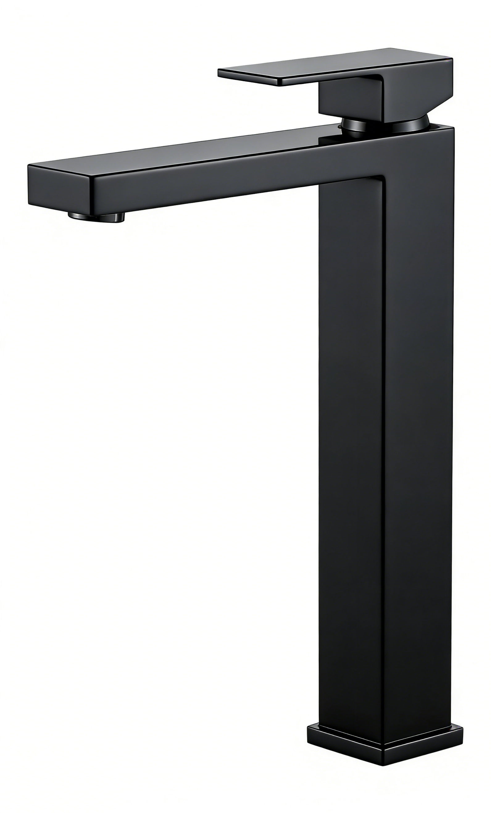 Modern Matte Black Basin Faucet