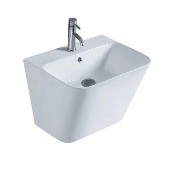 Modern Wall-Mount Bathroom Sink