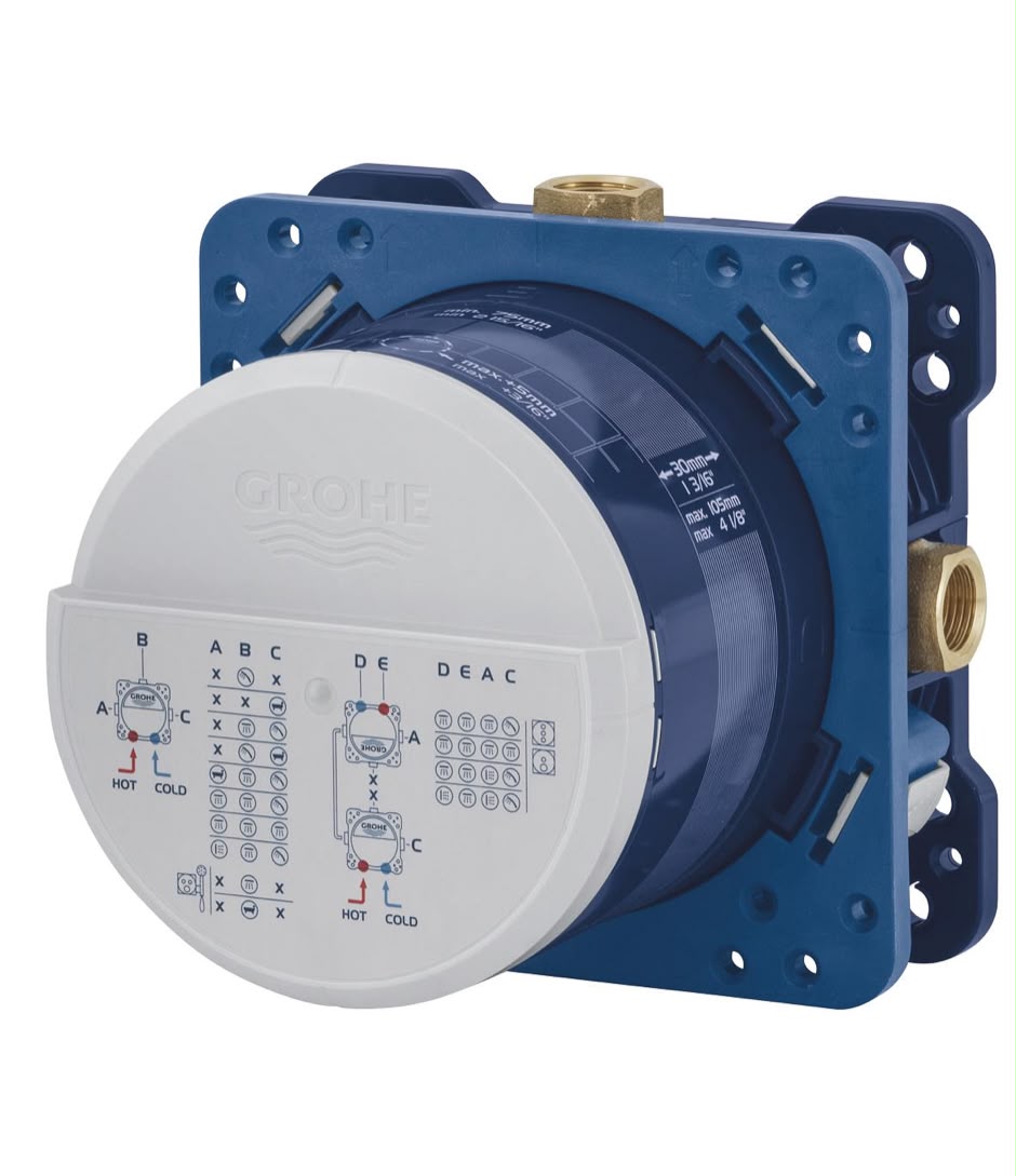 GROHE | Rapido SmartBox Universal rough-in box, 1/2" Product number: 35600000
