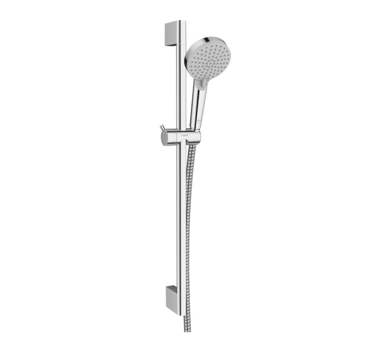 Hansgrohe - Luxury 5-in-1 Complete Bathroom Mixer Set - Elegant Round Design (Solid Brass, Chrome)
