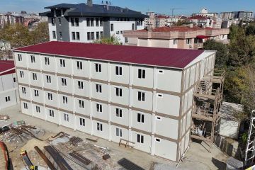 Prefabrik Yatakhane Binası