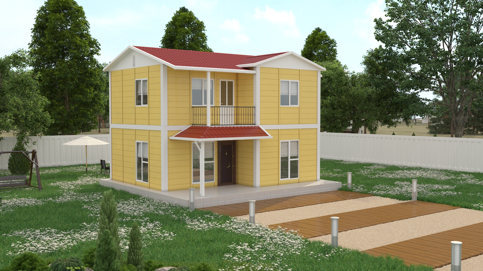 Naccar Prefabrik Ev 100m2 