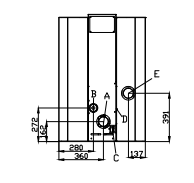 Granulinė krosnelė AC Torcello canalized 12 kW