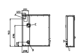 Granulinė krosnelė AC Channeled Sirius 10 kW