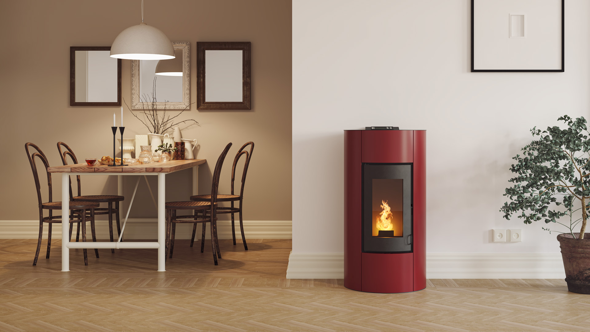 Granulinė krosnelė AC Murano 9 kW