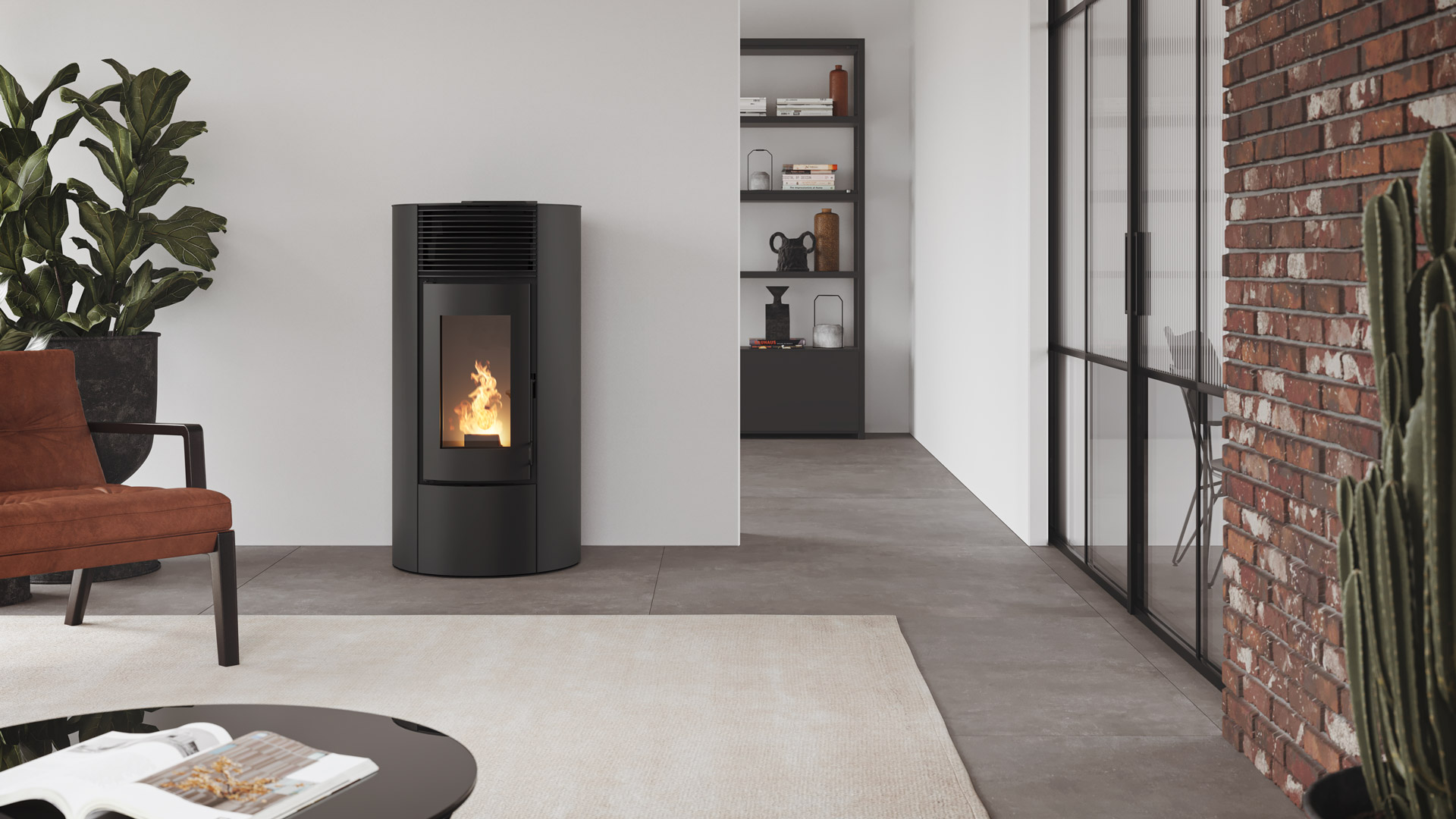 Granulinė krosnelė AC Eolo 12 kW