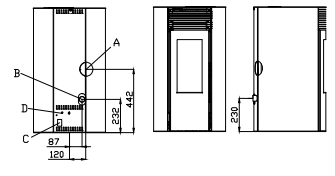 Granulinė krosnelė AC Asia 9 kW