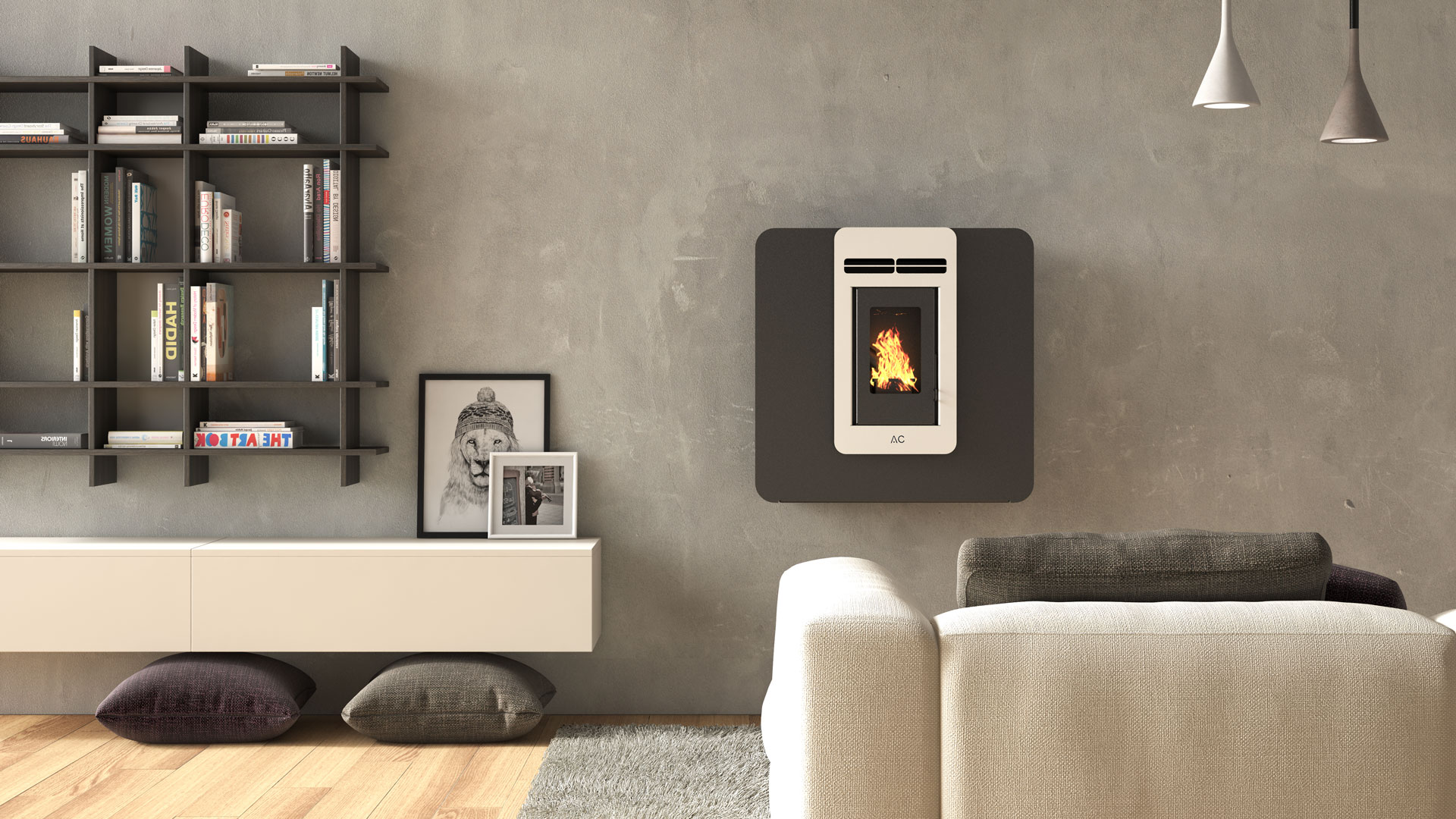 Granulinė krosnelė AC Luna 5 kW
