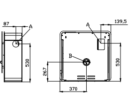 Granulinė krosnelė AC Luna 5 kW