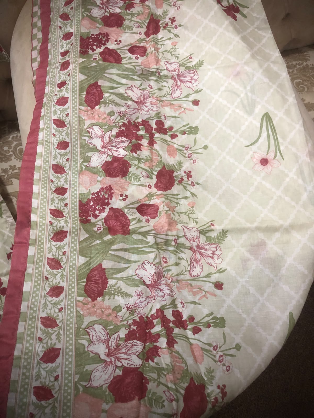 Floral Lawn 3-Piece Suit