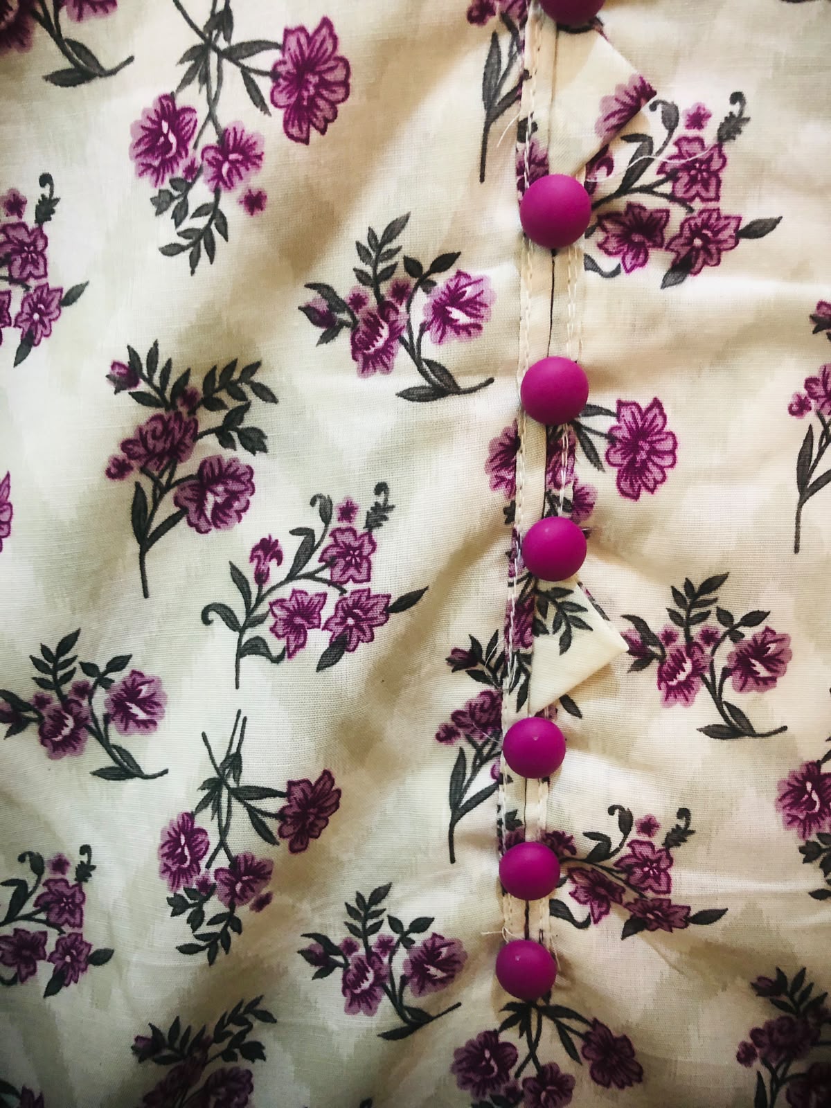 Floral Printed Lawn Suit Stitched 3pc 