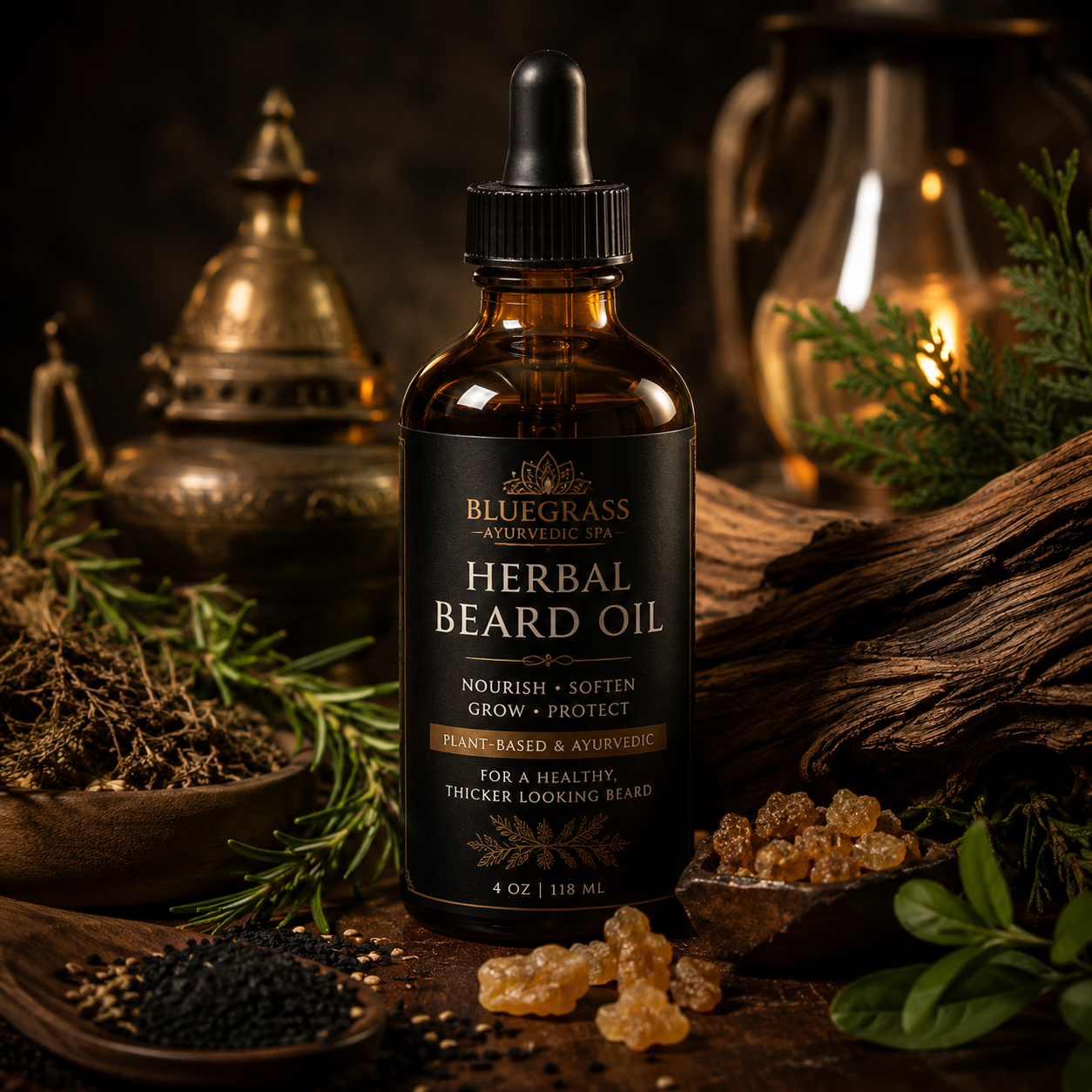 Herbal Beard Oil (Growth Formula)