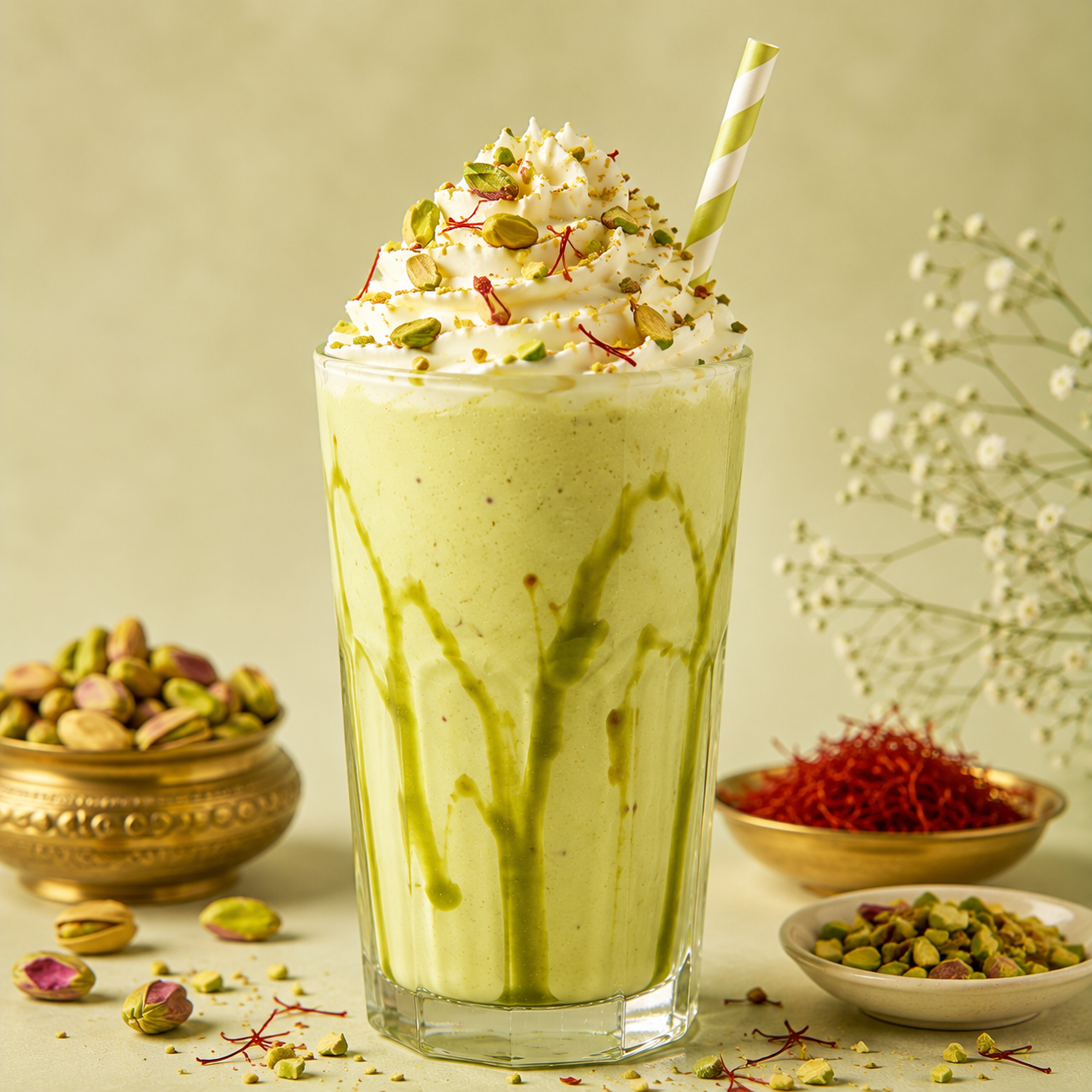 Pistachio Saffron