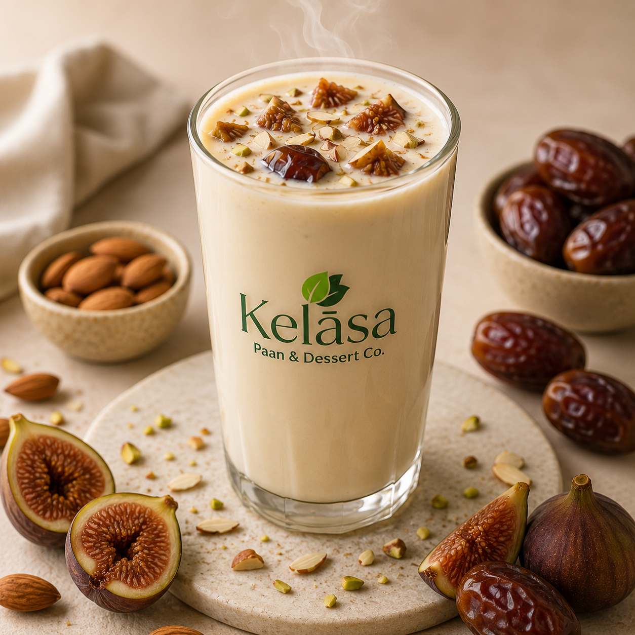 Fig & Dates Hot Milk