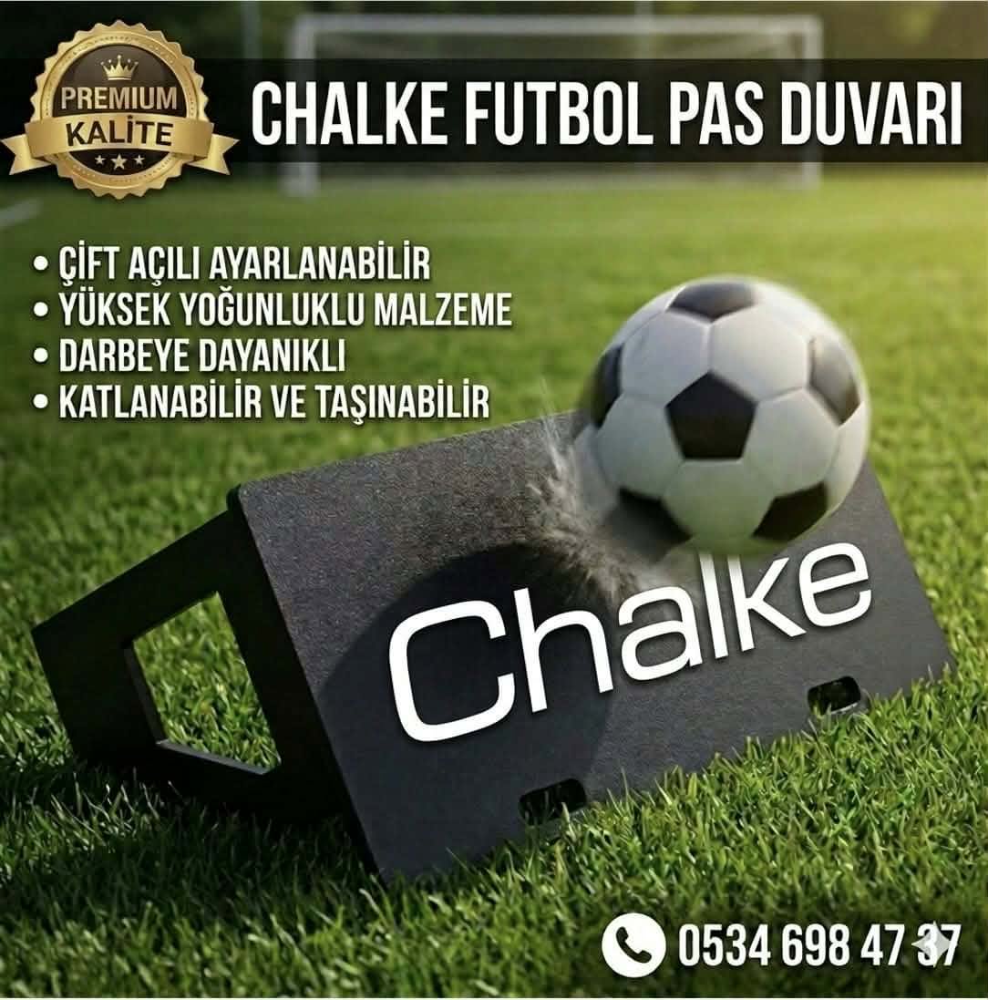 Chalke Futbol Pas Duvarı