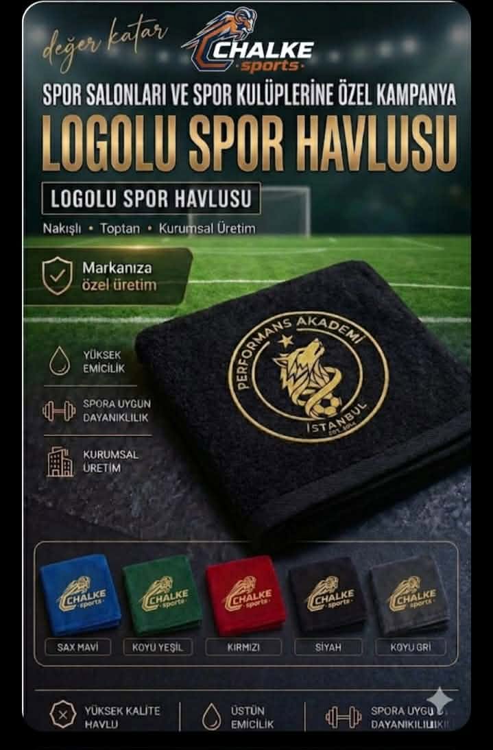 Logolu Spor Havlusu