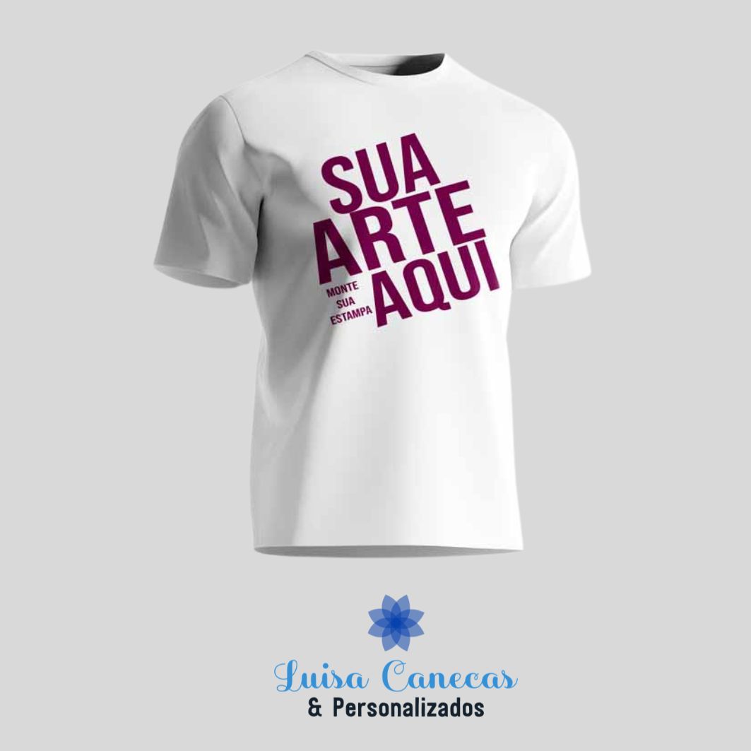 Camiseta Branca Personalizada