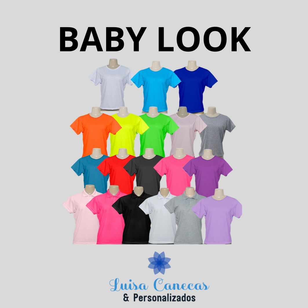 Camiseta Baby Look Adulta