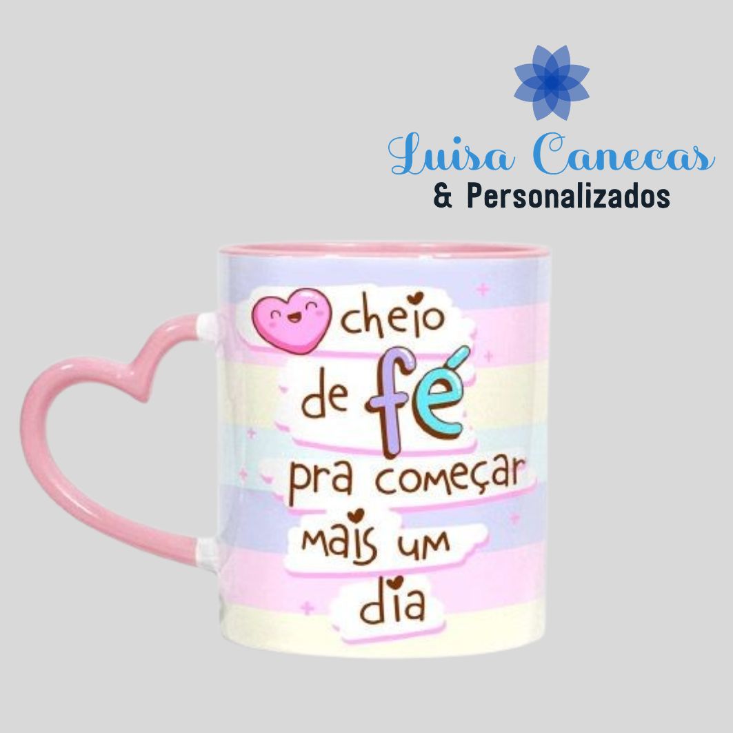 Caneca Alça de Coração
