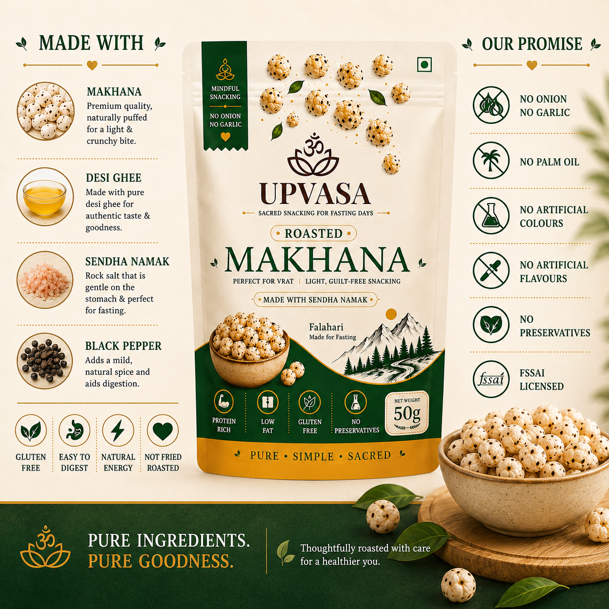 Roasted Makhana