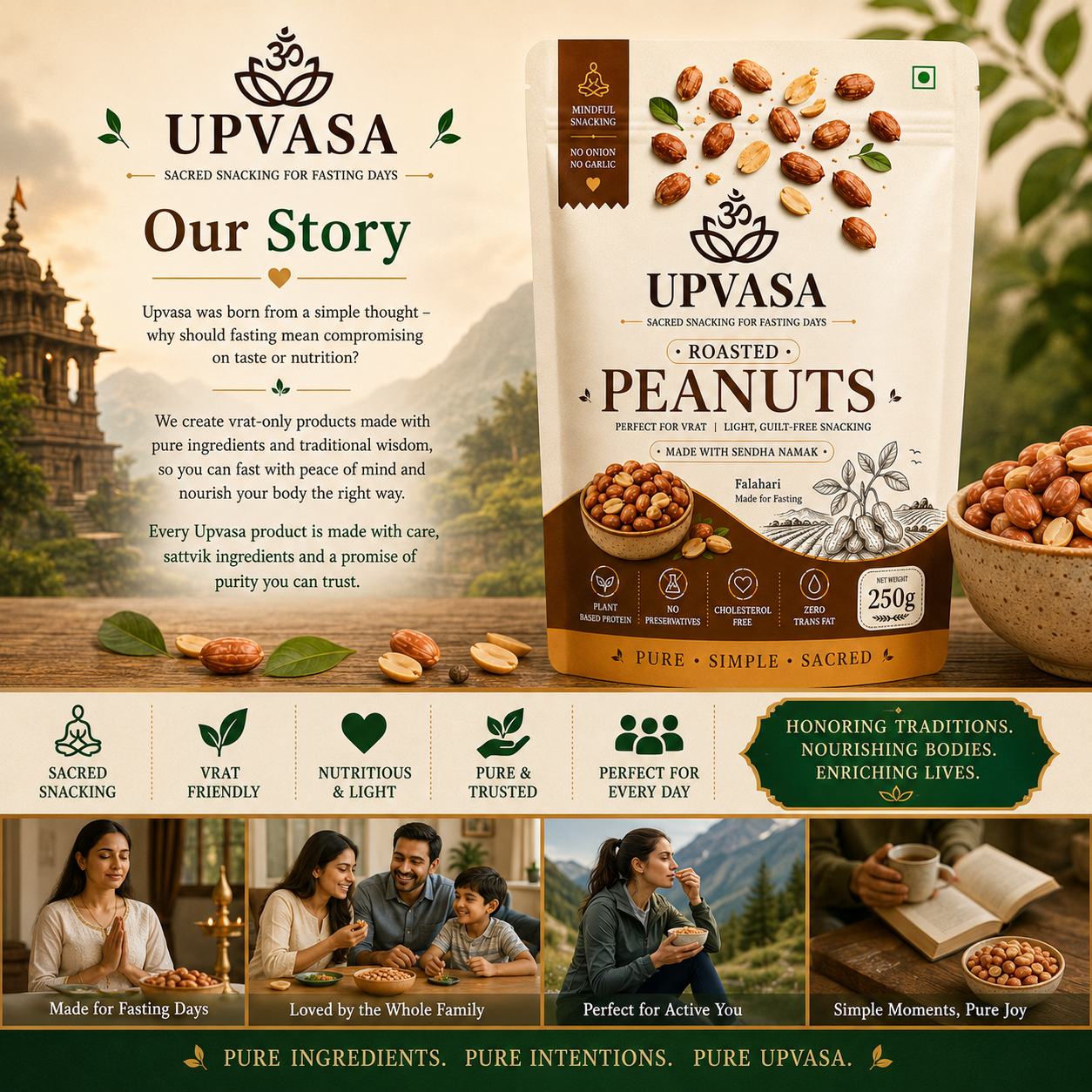 Upvasa Roasted Peanuts