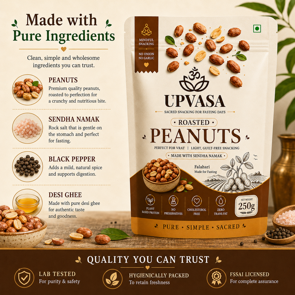 Upvasa Roasted Peanuts