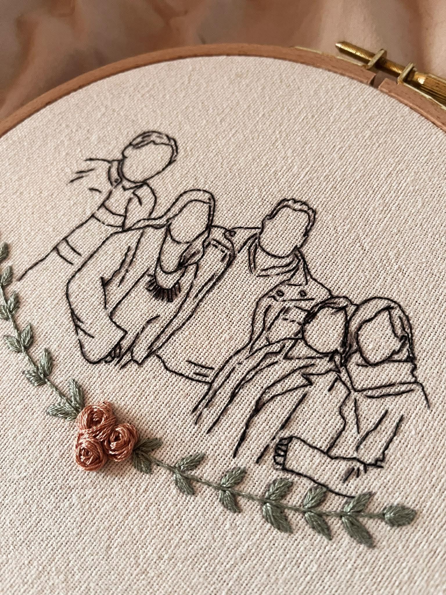 Embroidery Portrait
